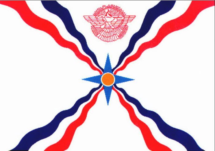 ассирийский флаг